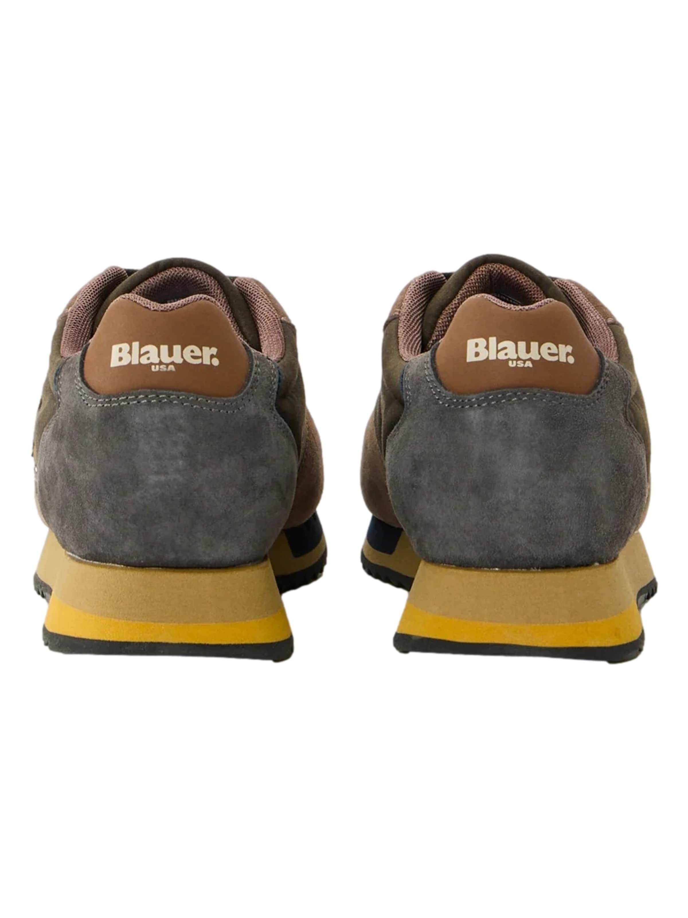 Sneaker bassa 'QUEENS 01' di Blauer.USA in marrone