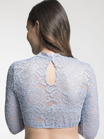 SPIETH & WENSKY Traditional Blouse 'Amsterdam' in Blue