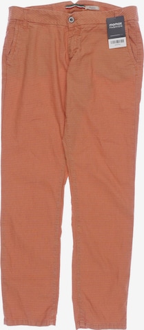 PLEASE Stoffhose M in Orange: Vorderseite