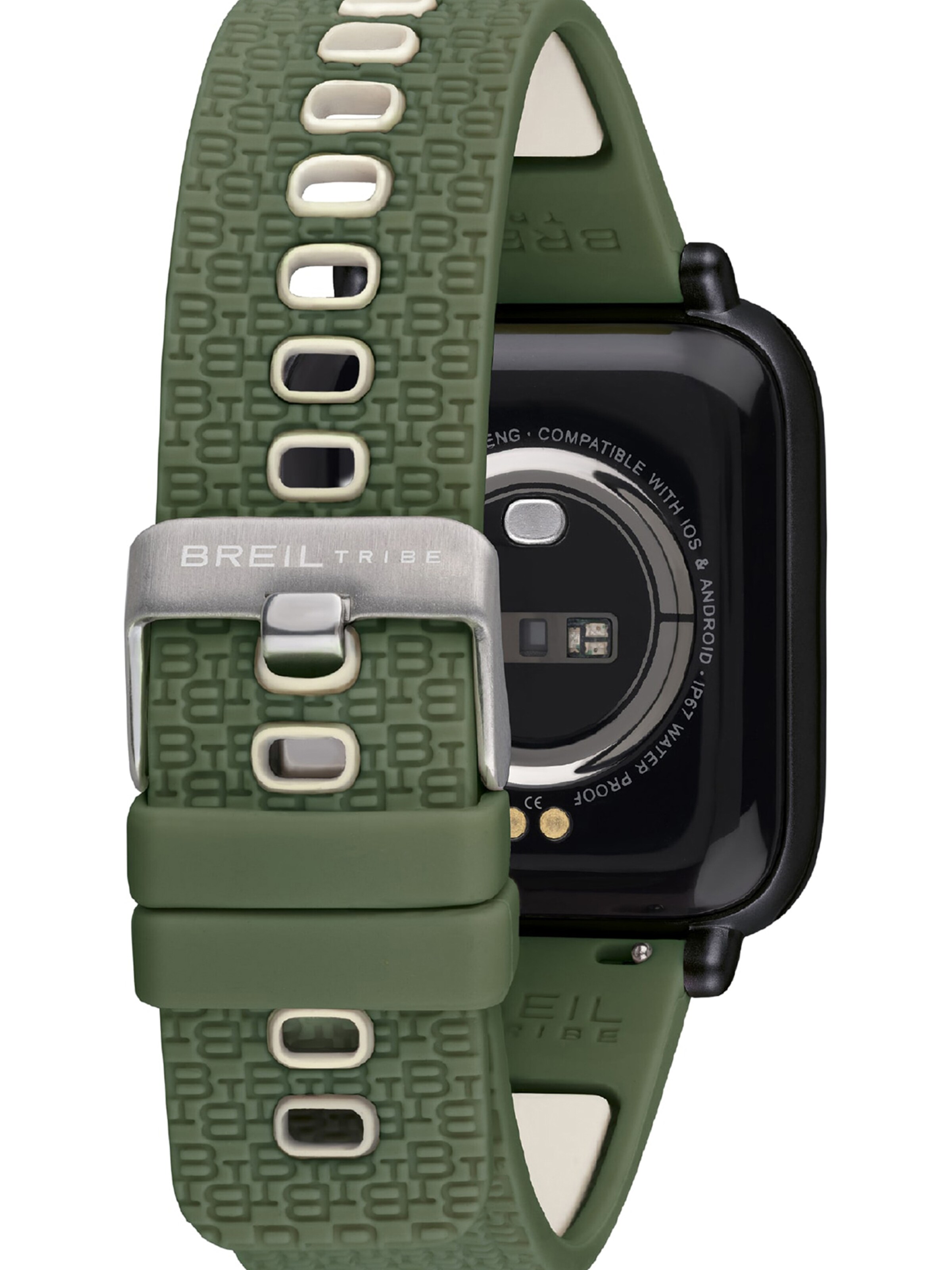 Montre digitale 'SBT-1' Breil en vert