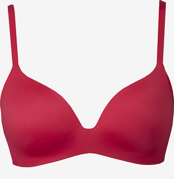 Invisible Soutien-gorge 'Royal Delite' Royal Lounge Intimates en rouge : devant