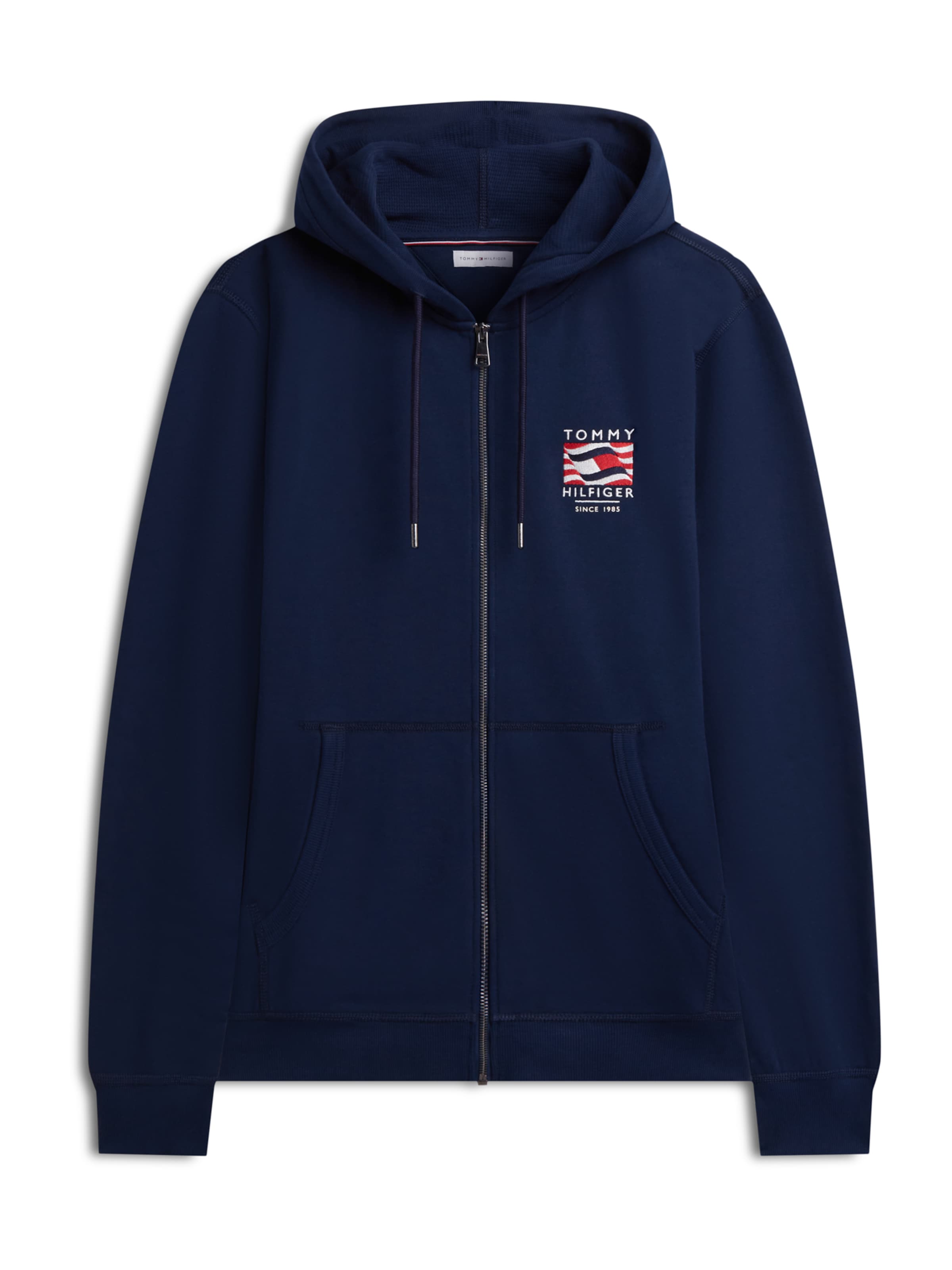 Giacca di felpa di TOMMY HILFIGER in blu: frontale