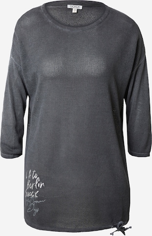 Pull-over Soccx en noir : devant