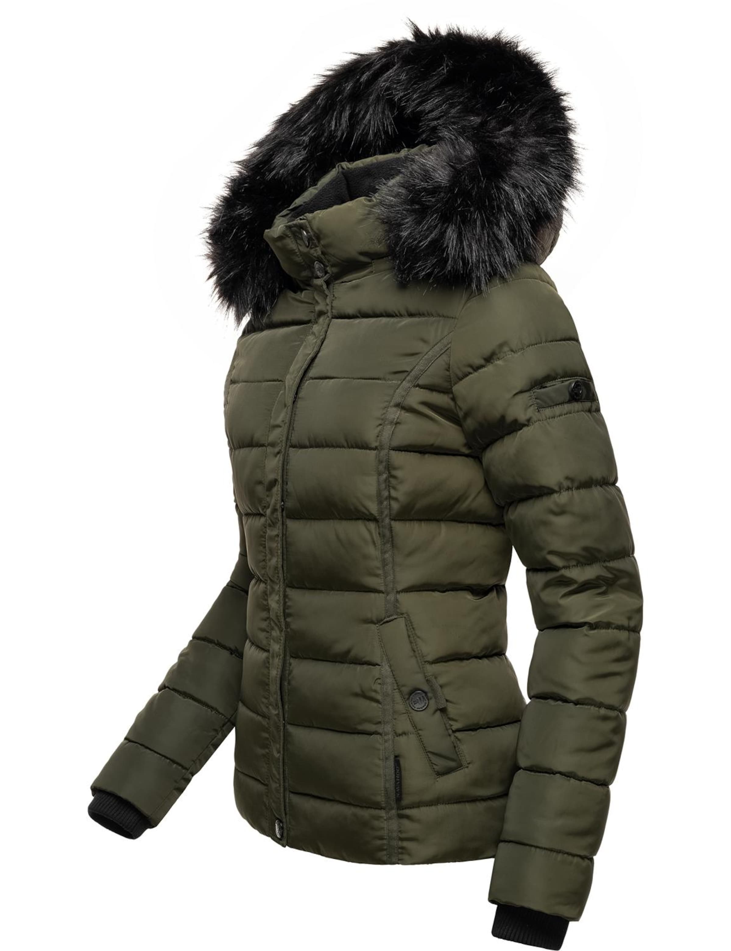 NAVAHOO Talvitakki 'Miamor' värissä vihreä