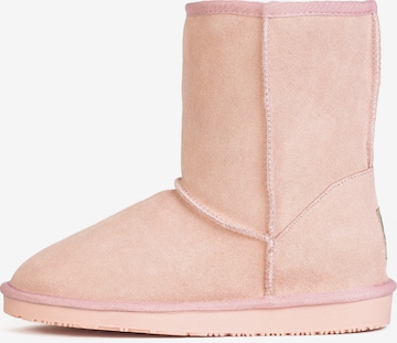 Gooce Snowboots 'Fairfield' in Roze: voorkant