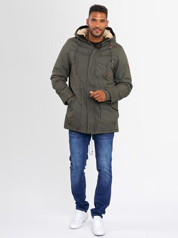 Parka d’hiver Alessandro Salvarini en gris