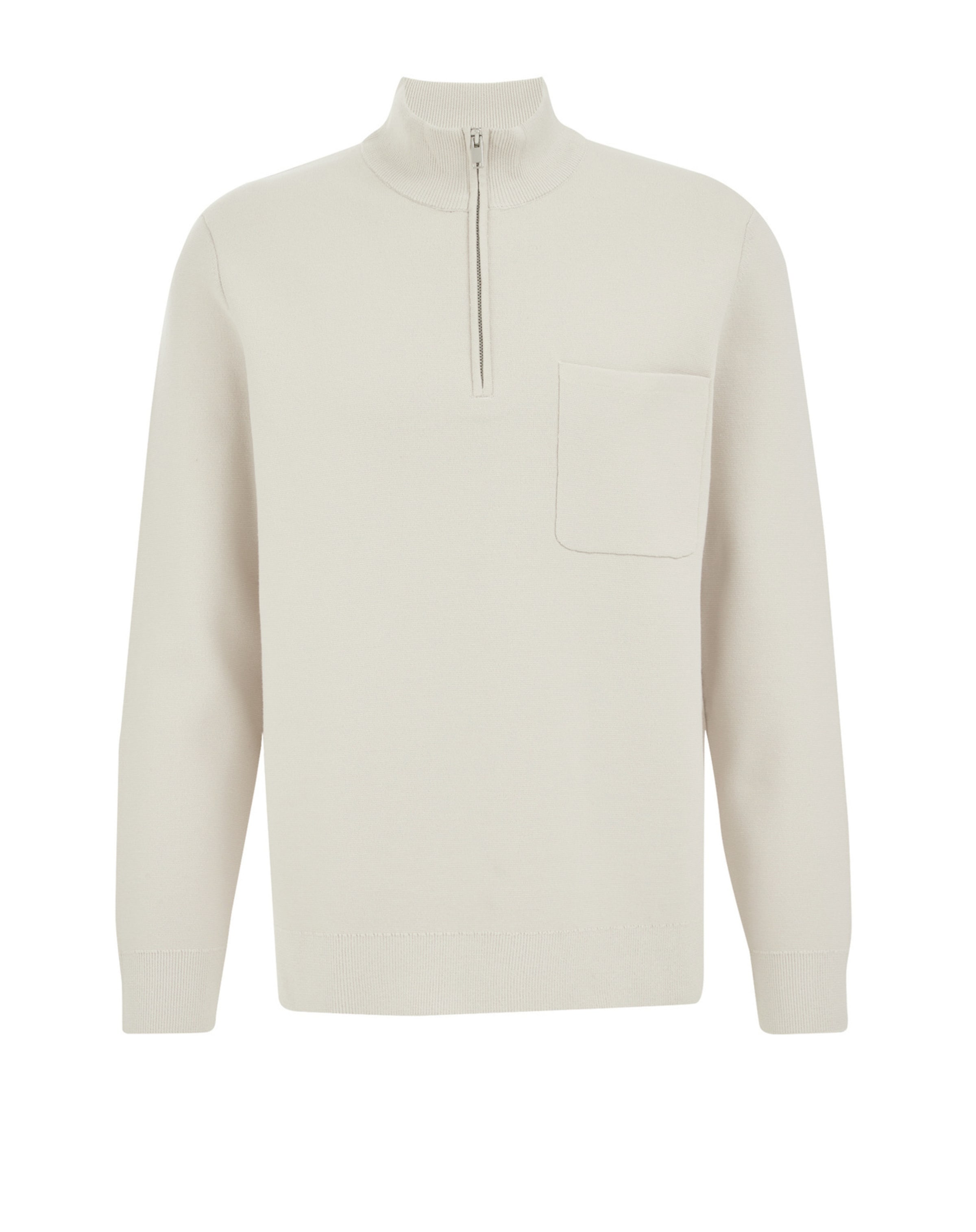 WE Fashion Pullover in Grau: Vorderseite
