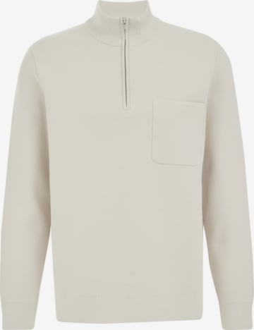 Pull-over WE Fashion en gris : devant