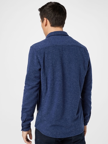 Coupe regular Chemise 'Johan' Kronstadt en bleu