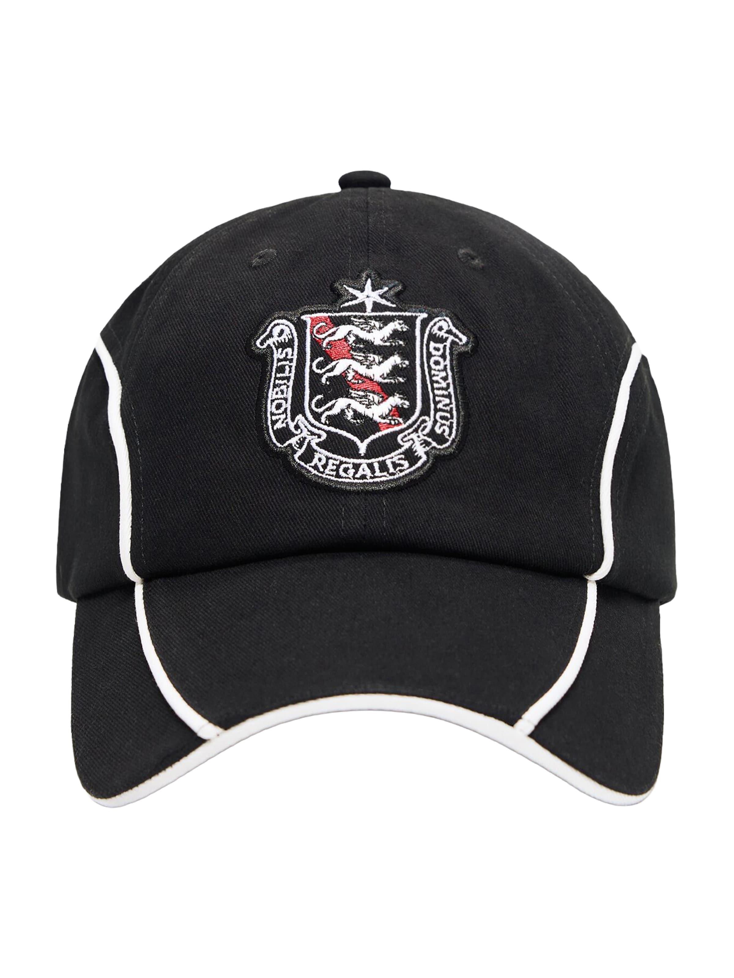 Bershka Cap 'MUNDIAL ENGLAND' in Schwarz: Vorderseite