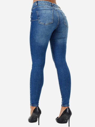 Tazzio Skinny Jeans 'F106' in Blauw