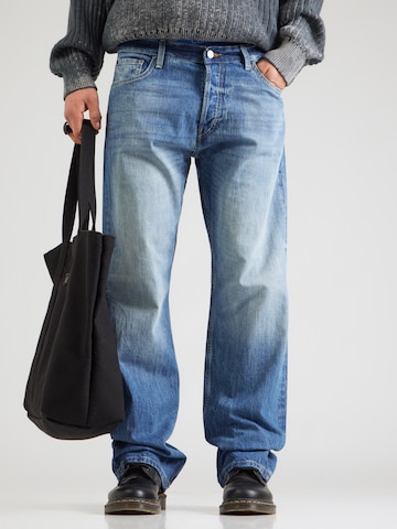 WEEKDAY Lużny krój Jeansy 'Meteor' w kolorze niebieski: przód