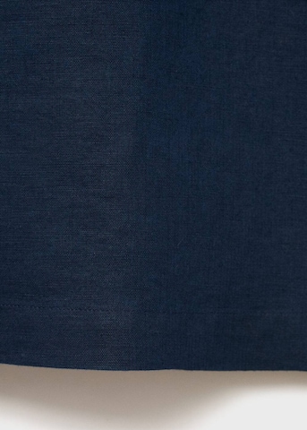MANGO MAN Regular fit Button Up Shirt 'Ants' in Blue