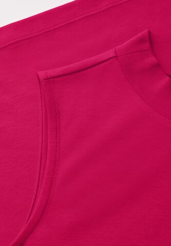 STREET ONE Basic Top mit Turtleneck in Pink