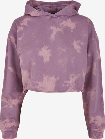 Urban Classics Sweatshirt in Purple: front