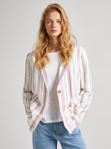 Pepe Jeans Blazer 'DELILAH' in White: front