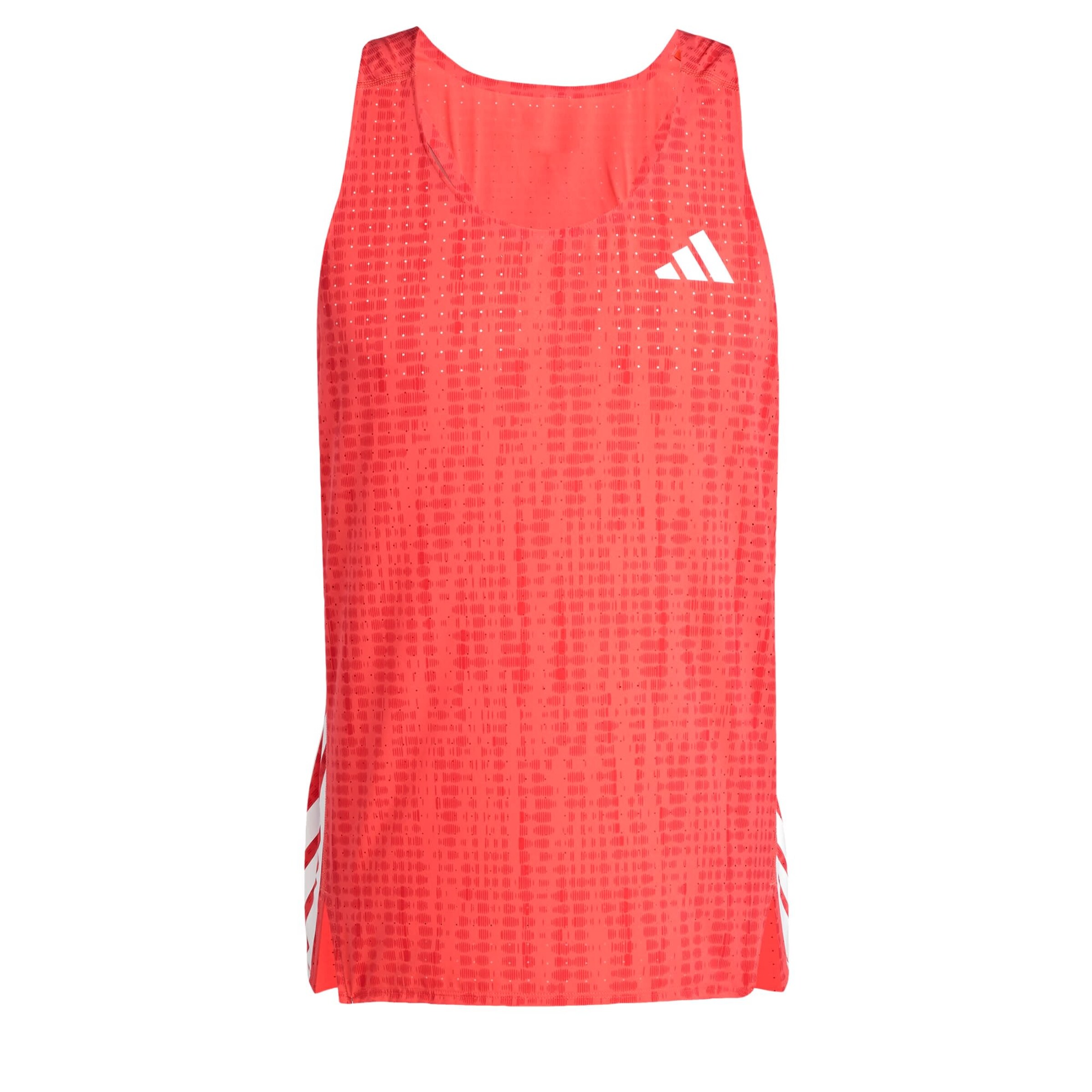 ADIDAS PERFORMANCE - Camiseta funcional 'Adizero' en rojo: frente
