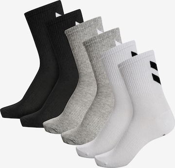 Hummel Sports socks 'Chevron' in Grey: front