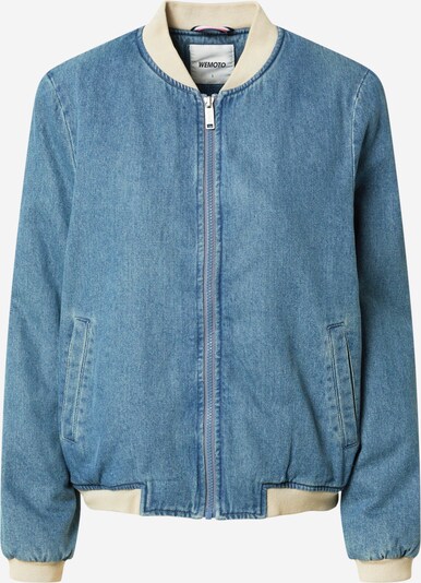 Wemoto Jacke 'Joseph' in creme / blue denim, Produktansicht