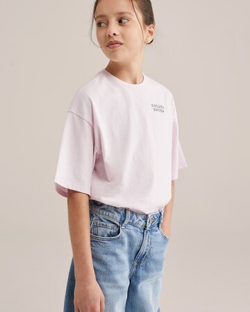 WE Fashion Shirt in Pink: front