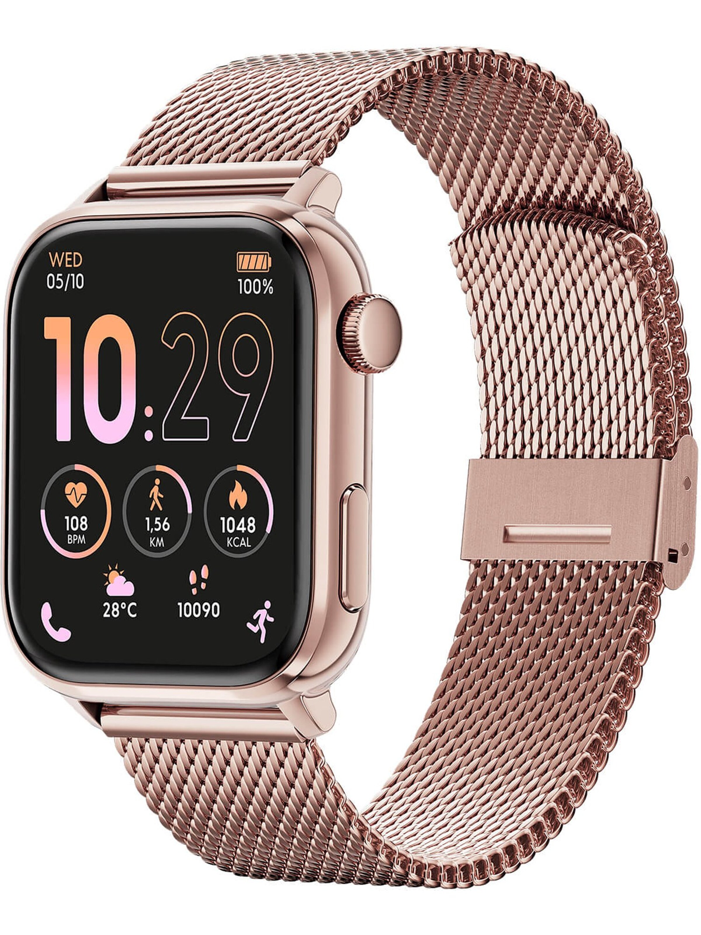 ICE WATCH Uhr in Gold: Vorderseite