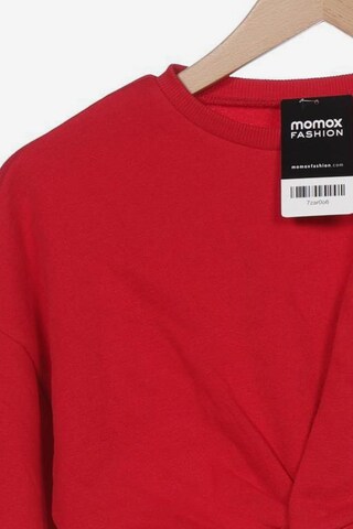 H&M Sweatshirt & Zip-Up Hoodie in M in Red