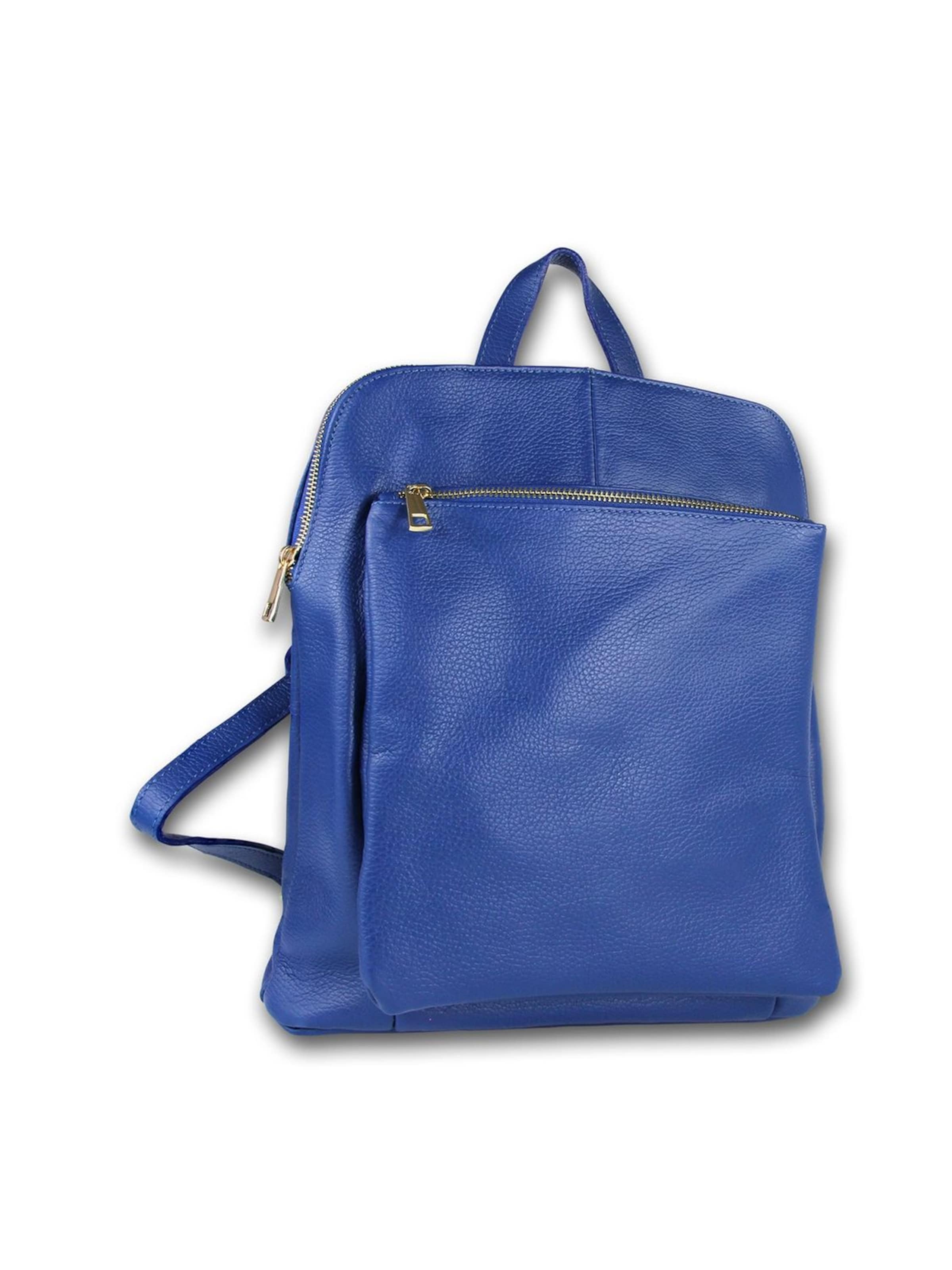 Sac à dos Toscanto en bleu : devant