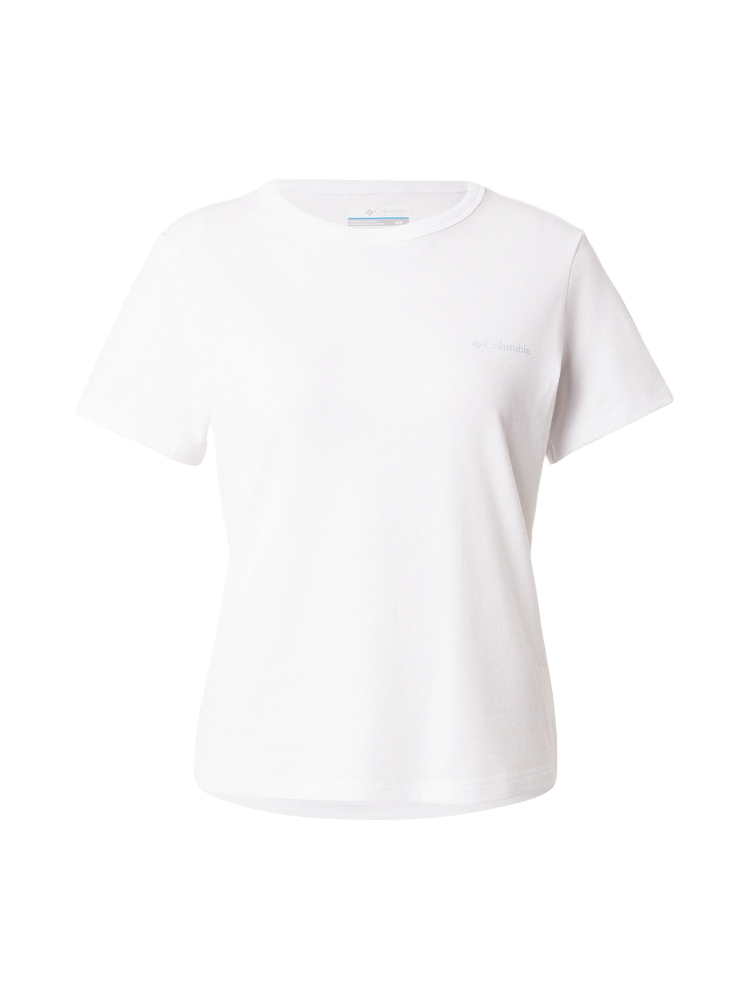 Maglia funzionale 'Sun Trek™' di Columbia Sportswear in bianco: frontale