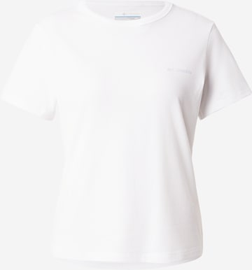 Maglia funzionale 'Sun Trek™' di Columbia Sportswear in bianco: frontale