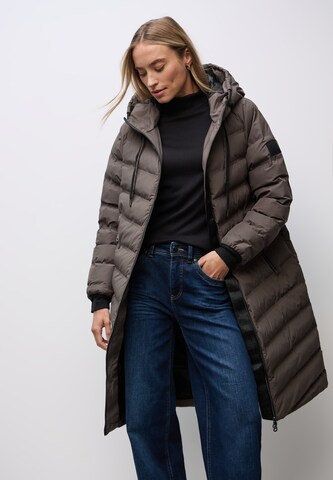 STREET ONE Winter Coat in Brown: front