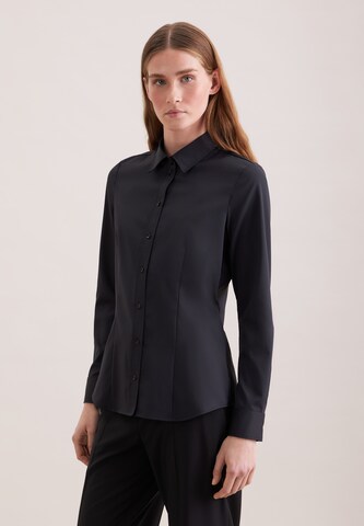 Chemisier SEIDENSTICKER en noir