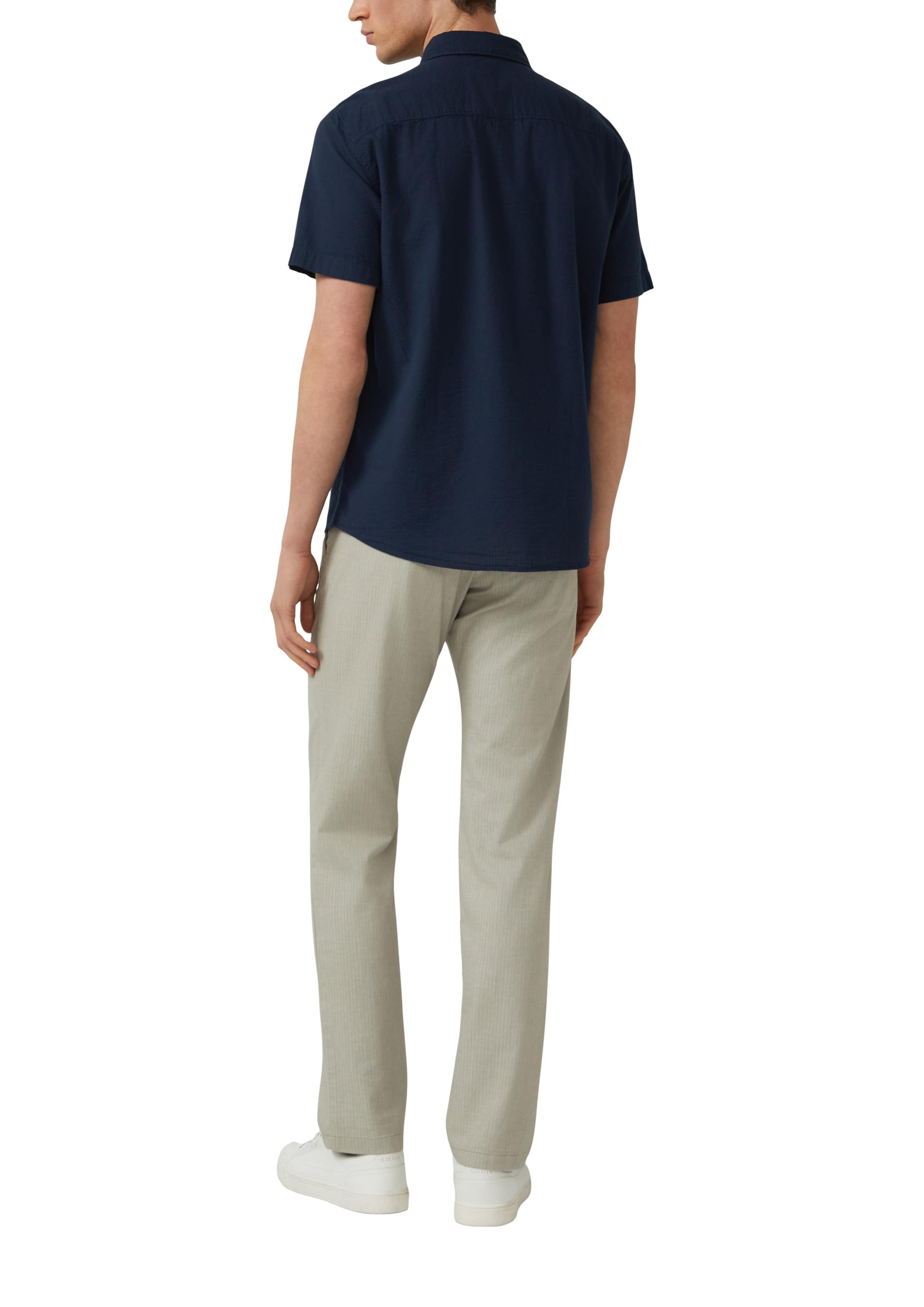 s.Oliver Regular fit Overhemd in Blauw