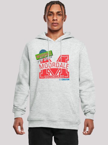 F4NT4STIC Sweatshirt in Grijs: voorkant