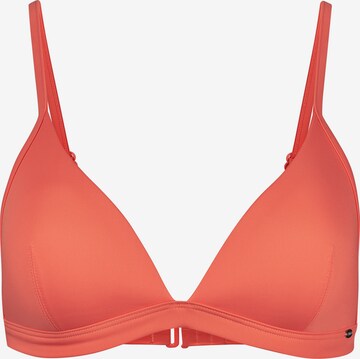 Skiny Bikini Top in Orange: front