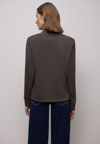 STREET ONE Sweatjacke in Braun