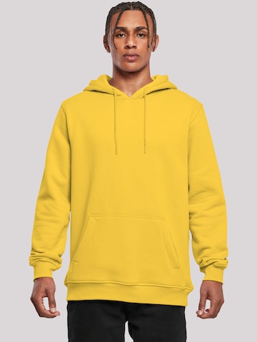 F4NT4STIC Sweater 'Gamers Self Isolating Since 1982 Retro Gaming Konsole PC Videospiele Spruch SEVENSQUARED' in Yellow: front