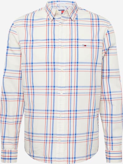 Tommy Jeans Hemd in blau / rot / weiß, Produktansicht