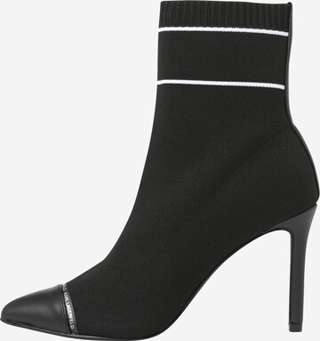 Bottines 'PANDORA' Karl Lagerfeld en noir