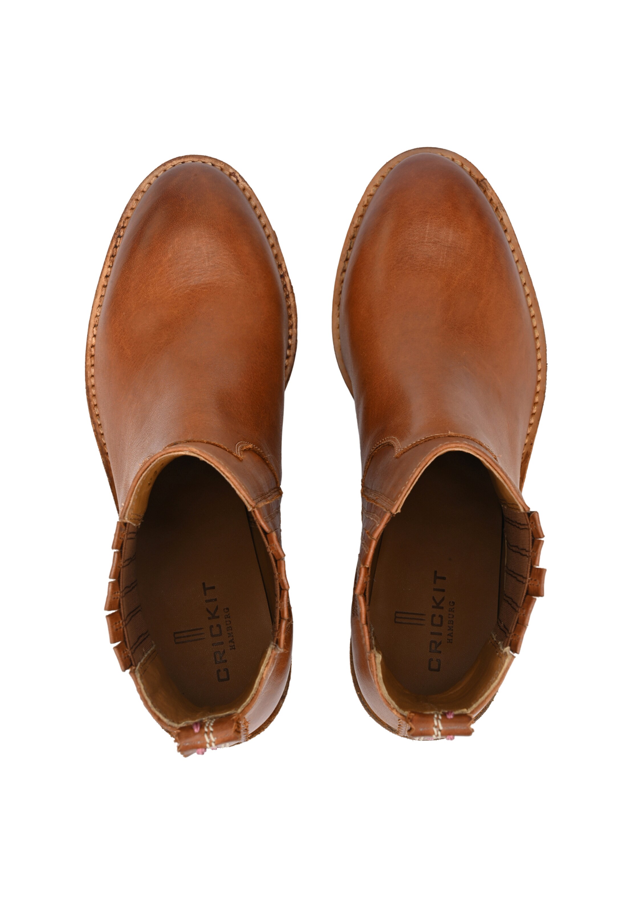 Frauen Stiefeletten Crickit Stiefelette 'Elsie' in Cognac - ZQ09935 Frauen Stiefeletten Crickit Stiefelette 'Elsie' in Cognac - ZQ09935