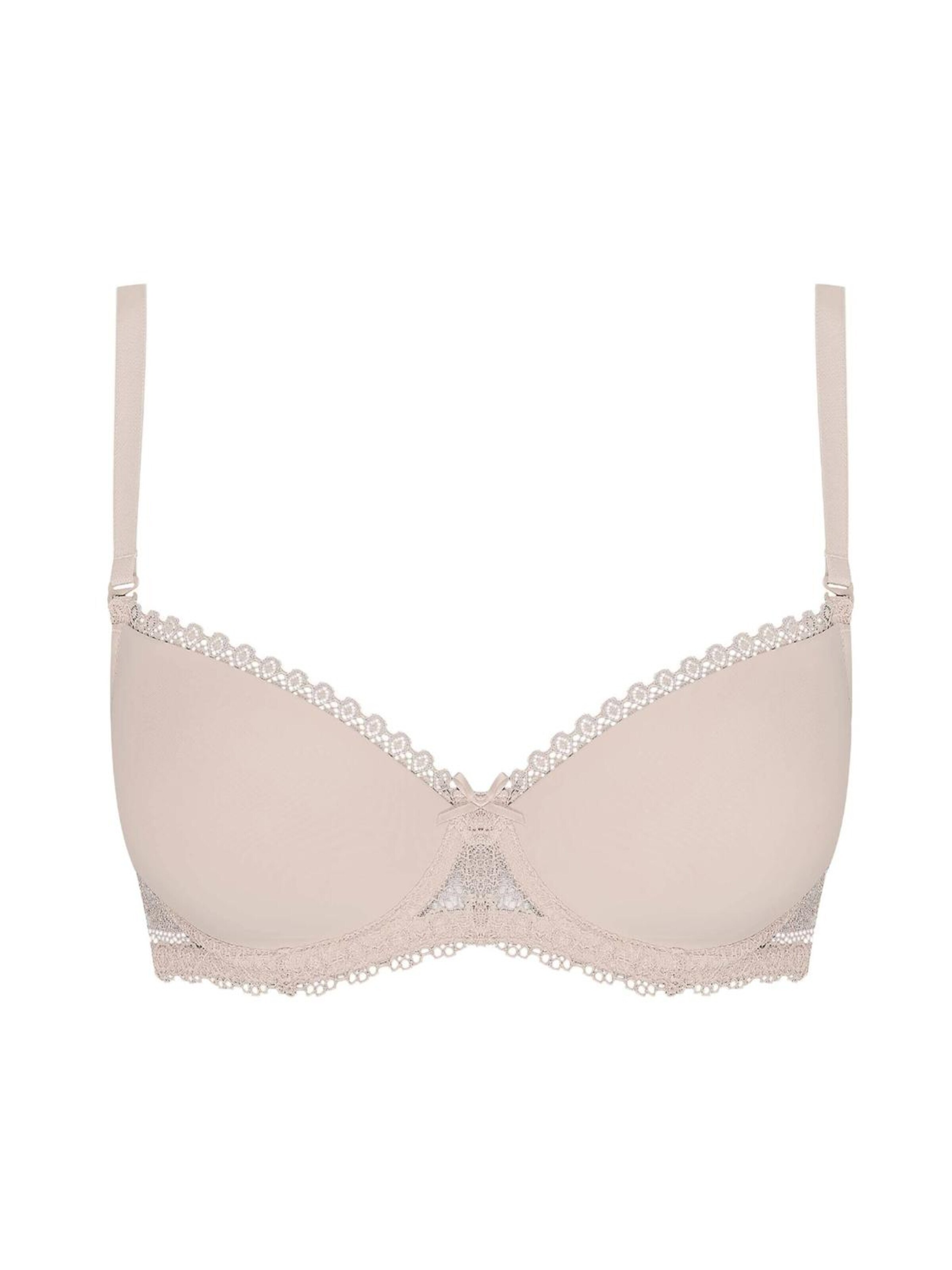 ESOTIQ - Push-up Sujetador en beige: frente