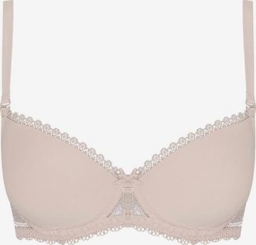 ESOTIQ - Sujetador en beige: frente