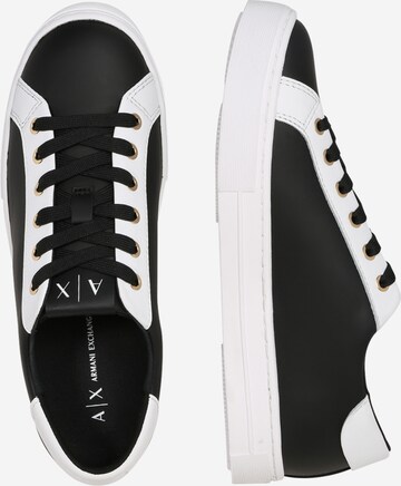 ARMANI EXCHANGE - Zapatillas deportivas bajas en negro