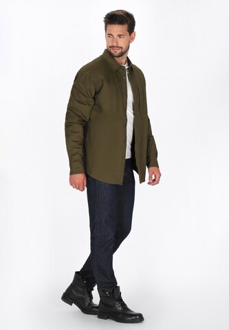 Coupe regular Chemise DreiMaster Vintage en vert