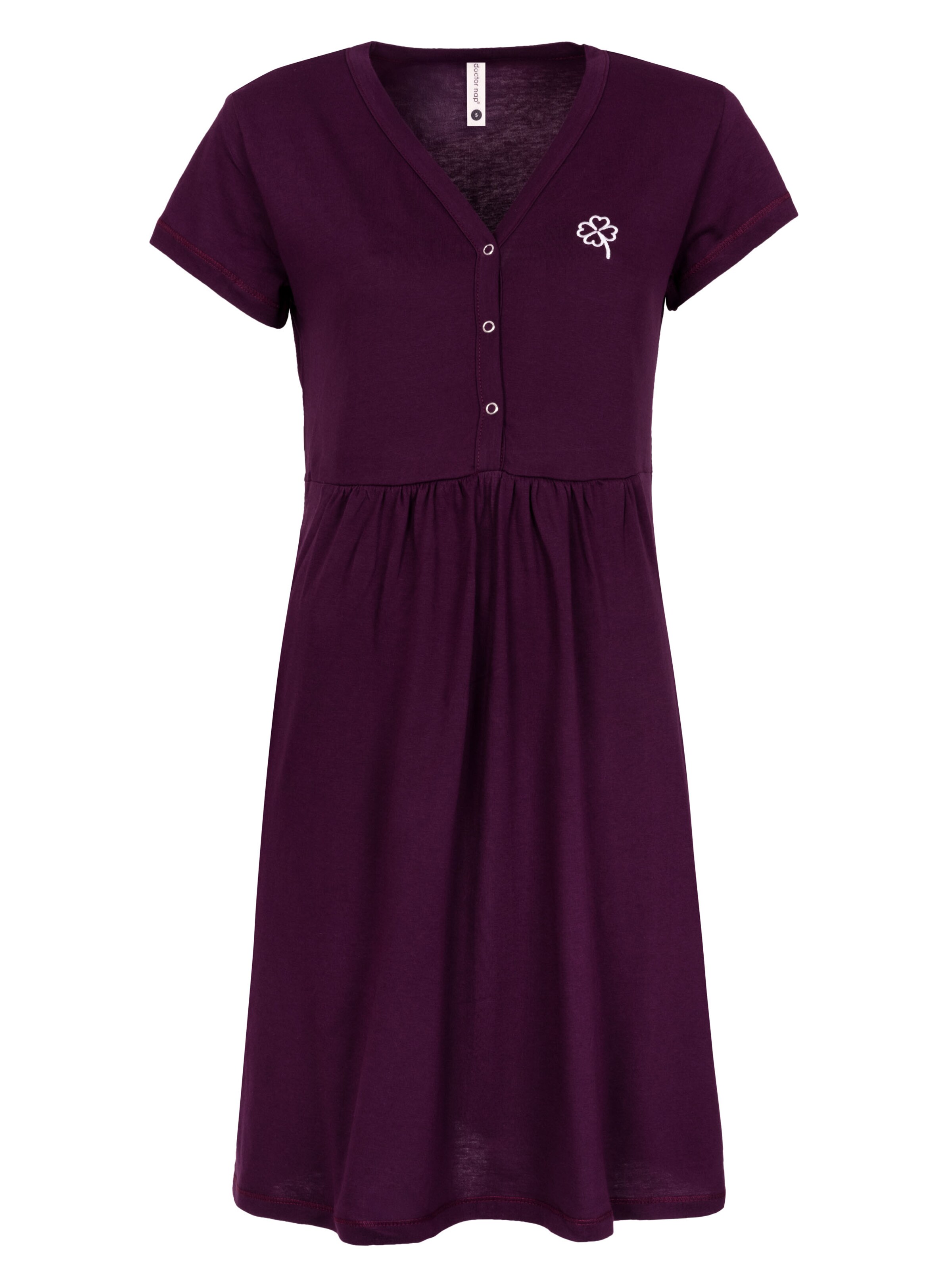 Doctor nap Nightgown 'Doctor Nap' in Red: front