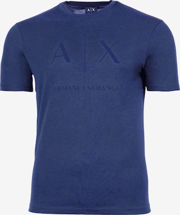 ARMANI EXCHANGE Koszulka w kolorze niebieski: przód