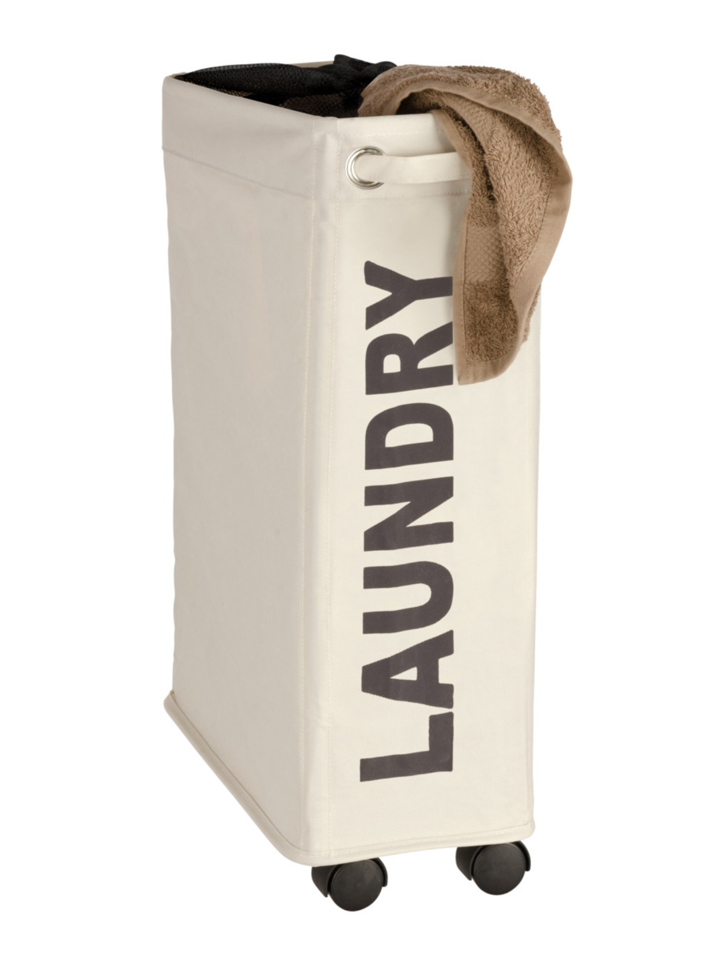 Wenko Wäschebehälter 'Corno' in Beige