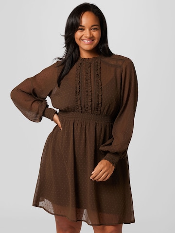 Robe 'Jella' Guido Maria Kretschmer Curvy en marron : devant