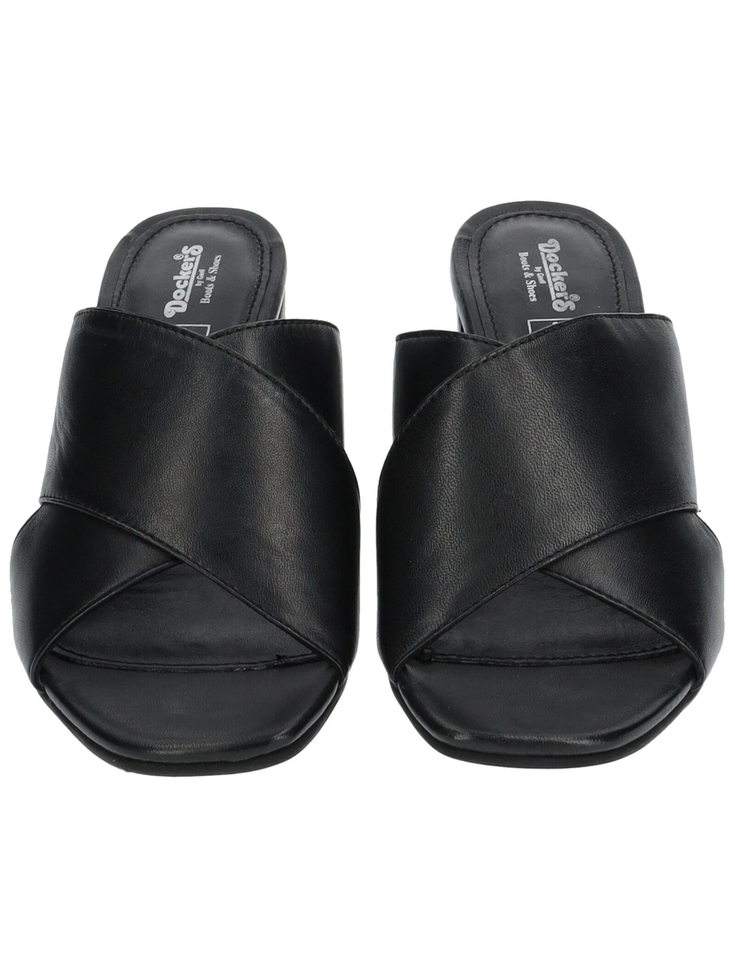 Mule Dockers by Gerli en noir