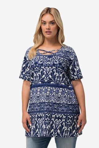 Ulla Popken Shirt in Blauw: voorkant