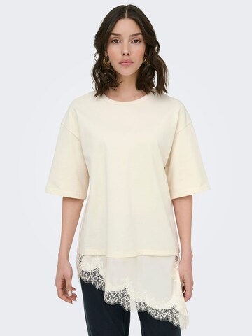 JDY Shirt 'JDYAlma' in White: front